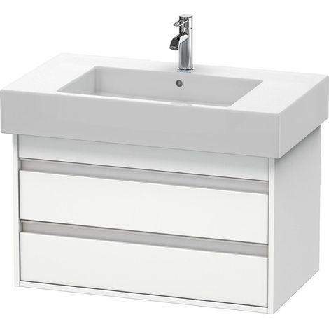 Meuble sous-vasque KETHO 455x800x480mm blanc mat