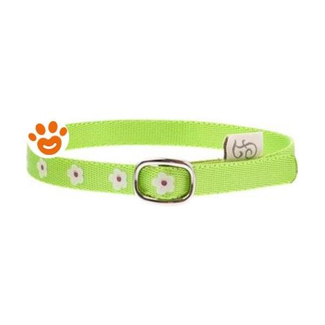 Ferribiella Cat Collare Flower Verde - Confezione 1 Pezzo -