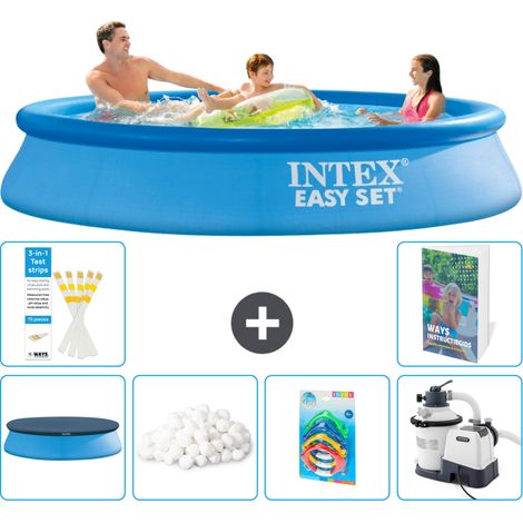 Easy Set Pool Rund - 305x61 cm - 7-teilig S8