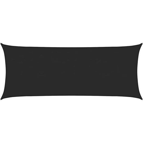 Voile d'ombrage Voile de parasol - 160 g/m² Noir 2x4,5 m PEHD BV970444 - BonneVie (1/5)