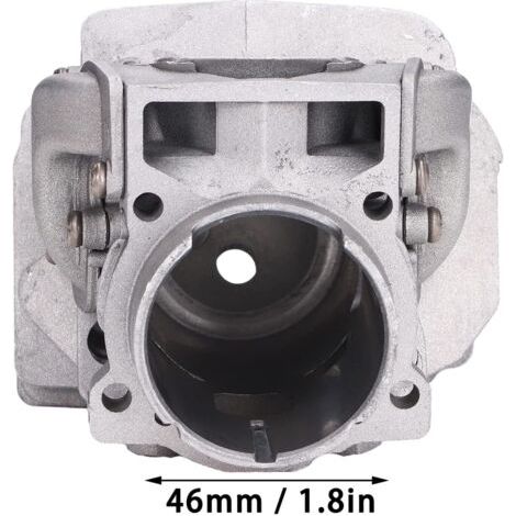 Kit piston-cylindre de 46 mm, couvercle de filtre à air et soupape de décharge de pression pour tronçonneuses Husqvarna 555 560 562 XP (1/3)