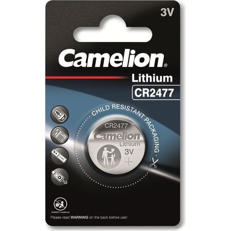CAMELION Knopfzelle CR2477, 1 St.