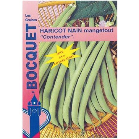 Haricot vert 'Contender' le sachet de 150 graines (100g)