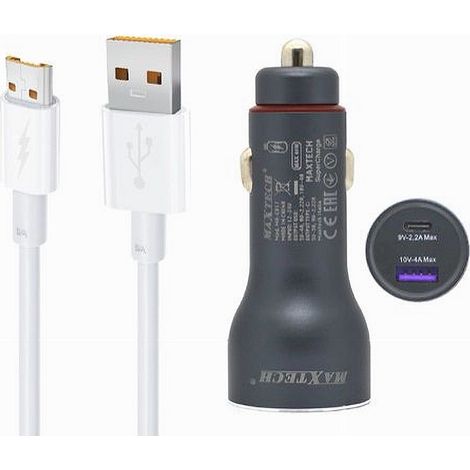 Trade Shop - Kit Caricator Usb Ricarica Rapida 40 W 5a Cavo Dati Micro Usb 1 Mt Ma-s04 - (1/3)