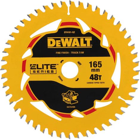Dewalt DT4101 165mm x 20mm 48T Fine Finish Circular Saw Blade