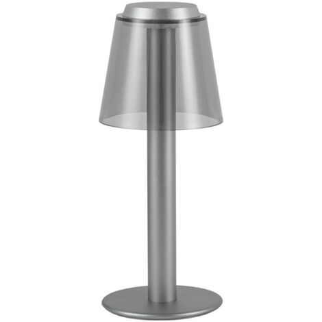 Lampe de bureau rechargeable tout en aluminium USB lampe de bureau de restaurant créative minimaliste moderne lampe de chevet lumière d'ambiance veilleuse (1/3)