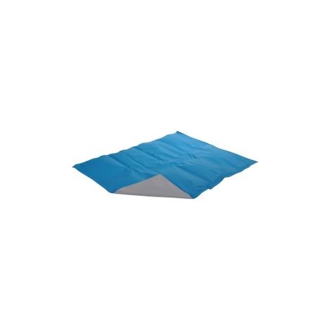 Matelas gel rafraîchissant - Bleu/Gris - L 50 x l 40 cm - Livraison gratuite (1/3)