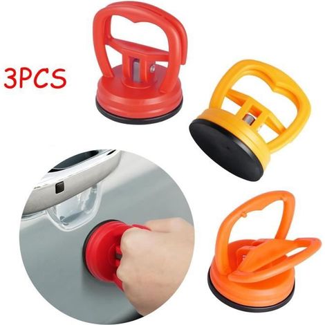 Ventouse Carrosserie - Haute Qualité - Réparation de Bosses - 3 Pièces - Ergonomique - Forte Aspiration (1/4)