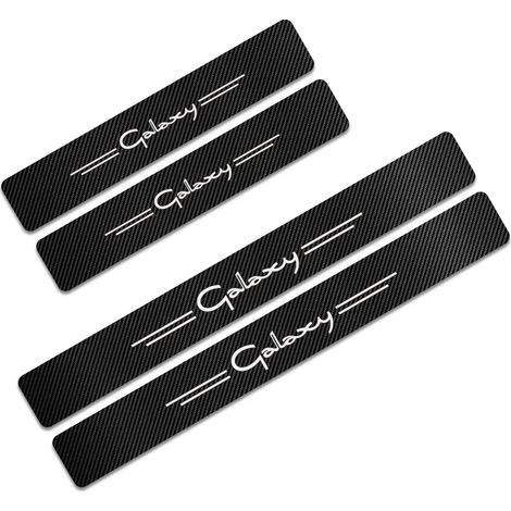 (Pour GALAxY) 4 autocollants de seuil de porte en carbone pour Ford C-MAX,EXPEDITION,Fiesta,FIGO,FLEX,GALAXY,KA,RANGER,S-MAX et TRANSIT Accessoires (1/3)