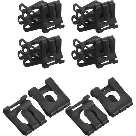 Lot de 30 clips de fixation pour vérins à gaz de chaises de bureau - Fixations de maintien - Pinces de rechange M6 anti-desserrage pour la stabilité des chaises de bureau et de mobilier de maison (1/5)