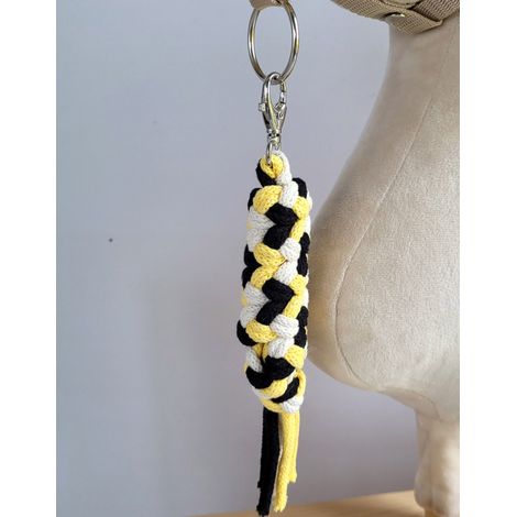 Guinzaglio per cavalli da tiro - Giallo/Crema/Nero (1/2)