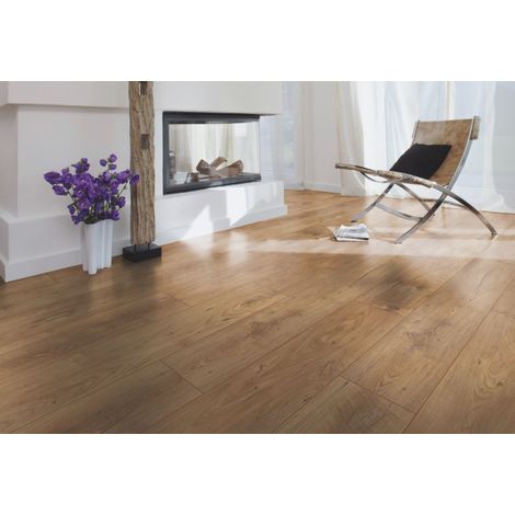 PAVIMENTO LAMINATO 10 MM CASTAGNO CHIARO 1,598 MQ
