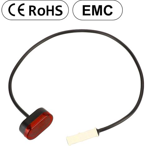 Originales Rücklicht für den Ninebot MAX G30 Elektroroller, ein Sicherheitswarnzubehör.