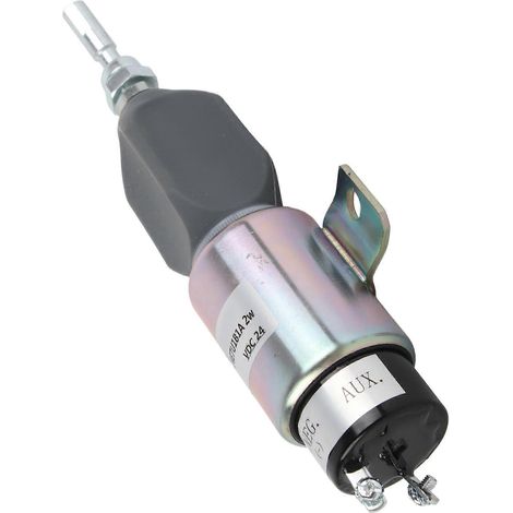 Électrovanne d'arrêt pour moteurs Mitsubishi, accessoires moteur 175124E7U1B1A 24V (2 colonnes) YEMAA (1/5)