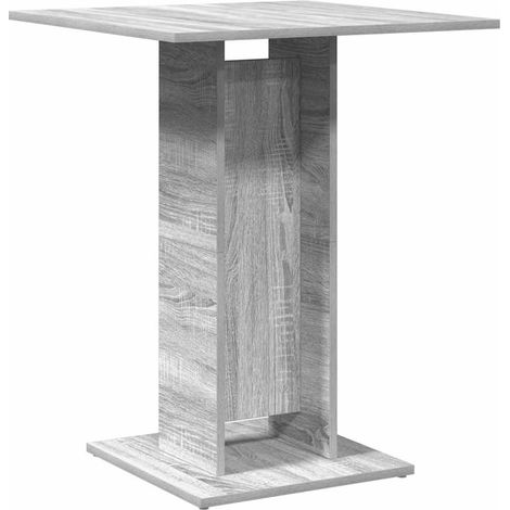 Maison Exclusive - Mesa de bistró madera contrachapada gris Sonom (1/5)