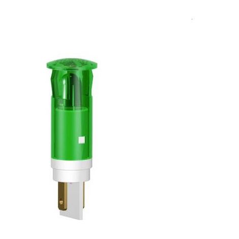Signal Construct SKGU10728A Voyant de signalisation LED vert 230 V/AC, 130 V/DC Tray W233172 (1/2)