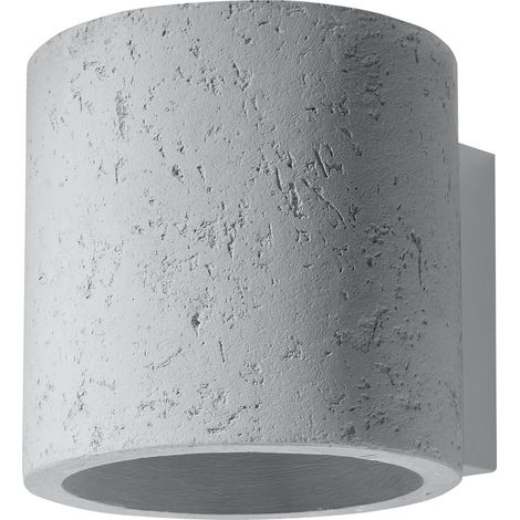 Lámparas de pared Orbis gris concreto 1xG9 10cm Sollux (1/2)