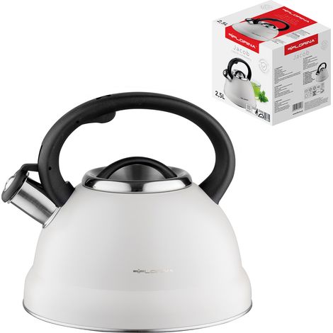 Bollitore Florina Jacob in acciaio inox da 2,5 l, beige