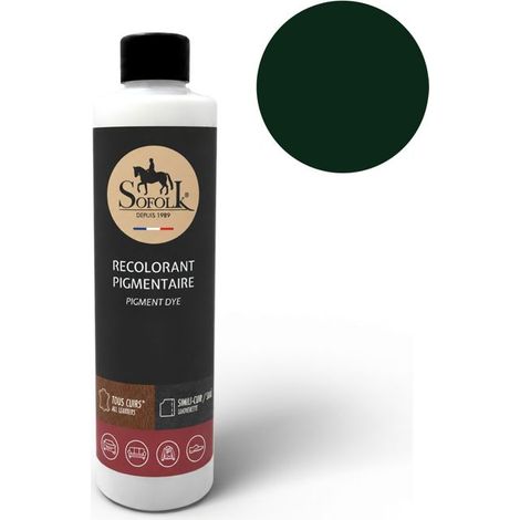Peinture Cuir/Simili-Cuir (125ml, RAL 6009) - SOFOLK - Entretien pour Siège et Volant de Voiture, Canapé, Chaussure (1/5)