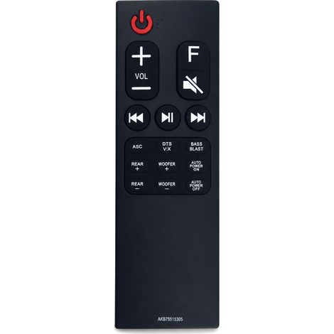 Télécommande Compatible avec Barres de Son LG, Modèle AKB75515305 (1/5)