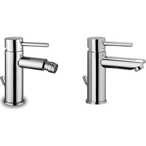 RUBINETTERIA PAFFONI Stick set rubinetto lavabo e bidet codice prod: sk075hcr sk135hcr (1/3)