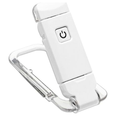 Lampe de Lecture,Liseuse Lampe Clip USB Rechargeable,Clip Flexible et Portable Lumière douce pour les yeux Compacte et Durable,Parfaite pour lire au lit