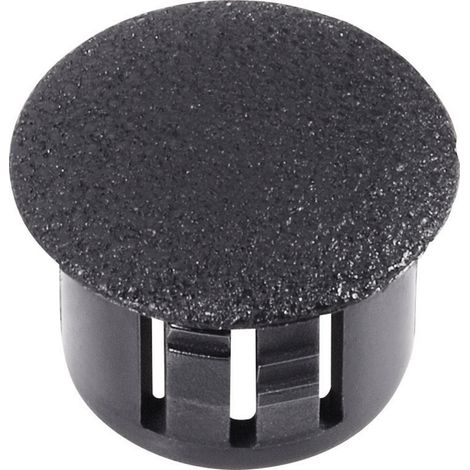PB Fastener 76110 Verschlussstopfen Plattenstärke (max.) 3.2 mm Schwarz 1 St.