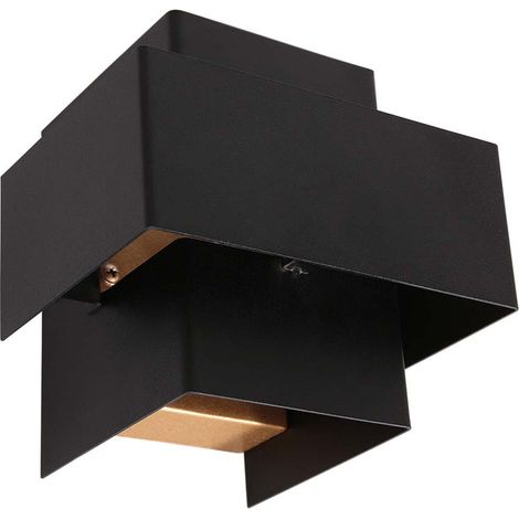 Steinhauer - wandleuchte - Muro - schwarz - metall - designlampe (1/5)