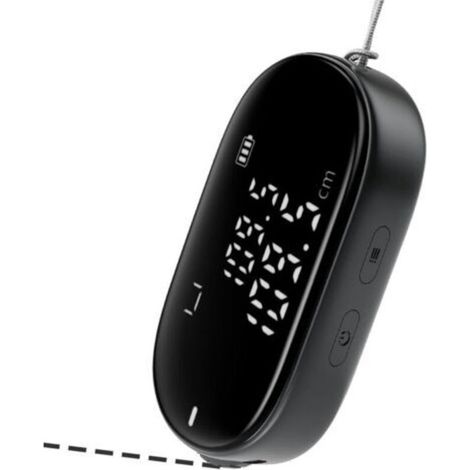 Digitales Maßband, intelligentes und wiederaufladbares Rollmaß mit 99,9 m Band für komplexe, unregelmäßige Formen, Körper- und Durchmessermessung mit großem LCD-Bildschirm (1/5)