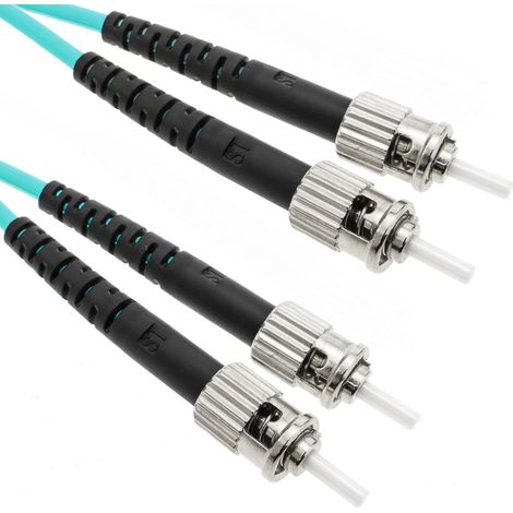 BeMatik - Cavo in fibra ottica ST/PC ST/PC multimodale duplex 50/125 75m OM2