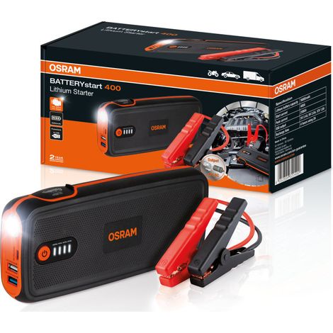 Arrancador de batería Osram de litio 400 12V 16800mA (1/5)