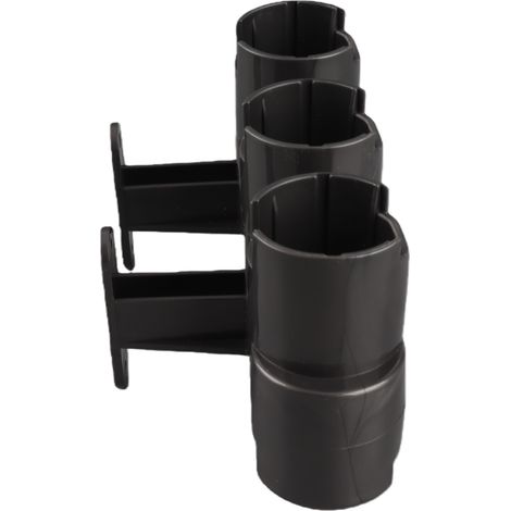 Ortviai Support mural pour embouts d'aspirateur Dyson V7/V8/V10/V11 – en ABS résistant, fixation murale incluse (1/4)