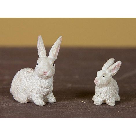 OFFERTA 3 CONIGLI IN RESINA 2,5CM