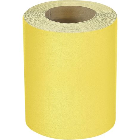 Mirka Yellow Carta abrasiva Rotolo di carta abrasiva / 93 mm x 5 m / 1 rotolo / P180 / levigatura di legno duro, legno tenero, vernice, stucco, plastica (1/5)