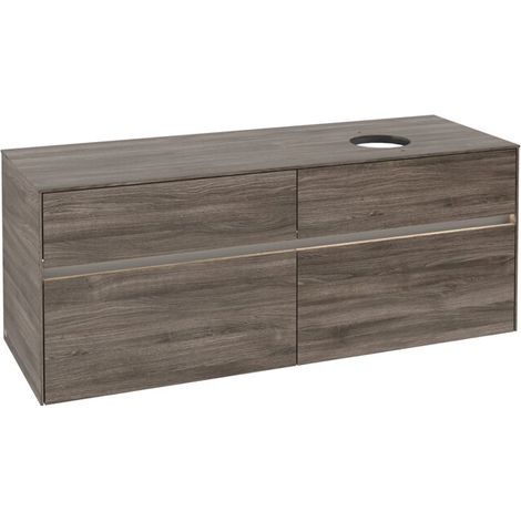 VB WTUS Collaro C047B0 1400x548x500mm avec support 4 pièces WT en pierre chêne (1/2)