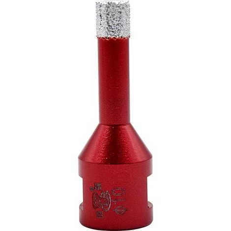 Diamantbohrer mit M14-Gewinde, Hochleistungs-Hohllochbohrer mit Lötverbindung für Fliesen/Granit/Marmor/Porzellan/Glas/Keramik (10 mm)