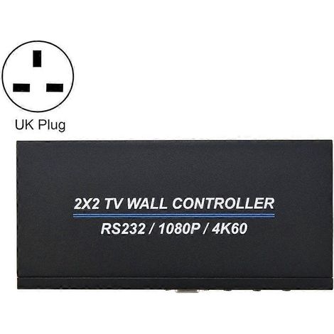 Contrôleur mural TV BT100 4K 60 Hz 2x2 (prise standard britannique) (1/5)