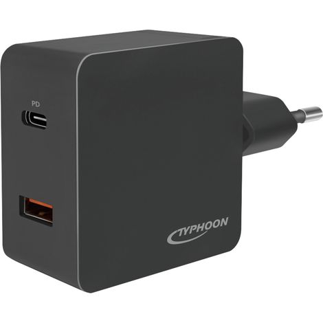 Schnellladegerät USB-C PD USB QC Ladewürfel 3A 18W Reise (1/5)