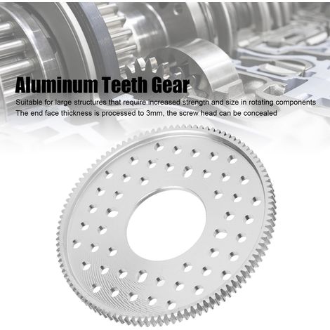 4302-0032-0105 105-Zahn-Stirnrad aus Aluminium (1/5)
