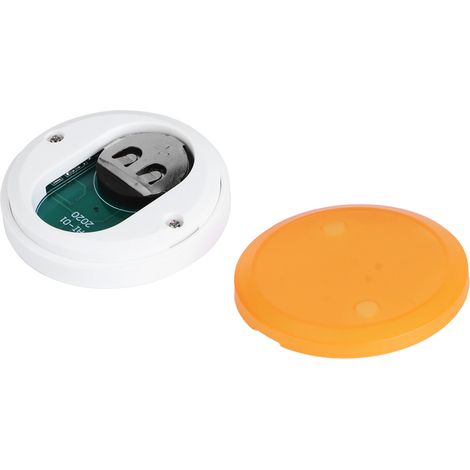 Kabellose Steckdose mit 2 Schaltern für Zuhause [Set: Steckdose + Controller] Material: PC, Abmessungen: 11 x 5,7 x 6,5 cm [orange] US-Stecker, 250 V (1/5)