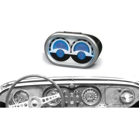 Orologio/Sveglia/Termometro MiniCar Shinelco - RS75