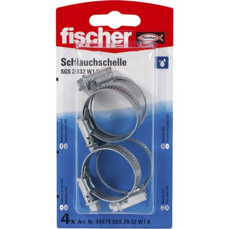 fischer Collier de serrage SGS 20 - 32 W1 K SB-SaMo 5 pièces