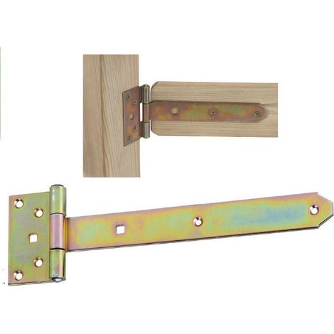 Cerniera bandella pz.4 per legno mm.300 acciaio tropicalizzato - Salone
