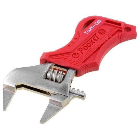 Cle a molette de poche - ouverture max des fourches 24mm (1/2)