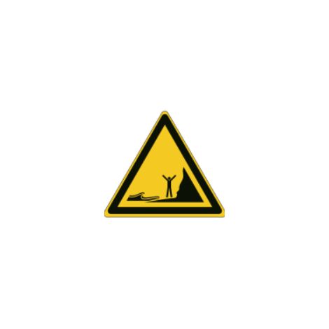 Cartelli ISO 7010 "Pericolo geyser o getti d’acqua" - W060 - Numero Pezzi: 10 pezzi - Misura: 50mm x 50mm
