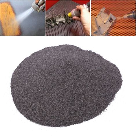 Vente de 1 kg d'oxyde d'aluminium brun (grade 1) - abrasif pour machines de sablage, y compris abrasif diamanté, MZD Grade 1 Aluminium brun 150. (1/5)