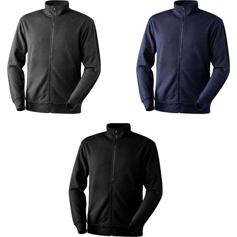 Felpa da lavoro Neri Hoover full zip - XL - Nero