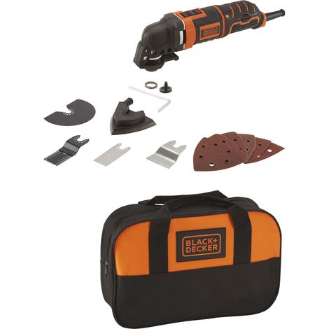 Utensile multifunzione 300W in borsa portautensili BLACK+DECKER MT300SA2