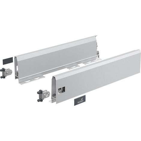 ArciTech Zarge Set silber Höhe: 126 mm Länge: 300 mm incl. Frontbef.