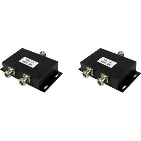 Répartiteur VHF 2X MA, répartiteur de puissance bidirectionnel pour antenne VHF 136-174 MHz, connecteurs femelles de type N. (1/5)